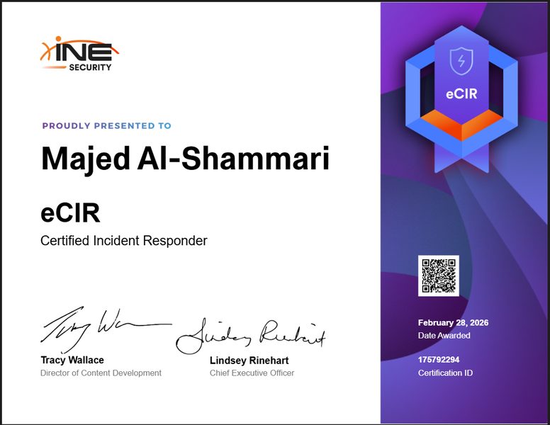 eCIRv2 Certificate